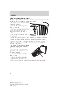 Preview for 460 page of Ford 2007 Navigator (Spanish) Owner'S Manual