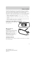 Preview for 463 page of Ford 2007 Navigator (Spanish) Owner'S Manual