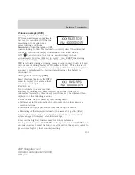 Preview for 487 page of Ford 2007 Navigator (Spanish) Owner'S Manual