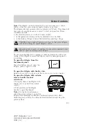 Preview for 497 page of Ford 2007 Navigator (Spanish) Owner'S Manual