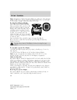 Preview for 498 page of Ford 2007 Navigator (Spanish) Owner'S Manual