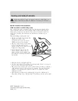 Preview for 560 page of Ford 2007 Navigator (Spanish) Owner'S Manual