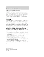 Preview for 700 page of Ford 2007 Navigator (Spanish) Owner'S Manual