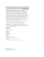 Preview for 717 page of Ford 2007 Navigator (Spanish) Owner'S Manual