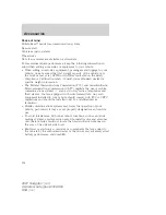 Preview for 718 page of Ford 2007 Navigator (Spanish) Owner'S Manual