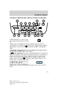 Предварительный просмотр 25 страницы Ford 2007 Taurus Owner'S Manual