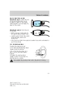 Предварительный просмотр 41 страницы Ford 2007 Taurus Owner'S Manual