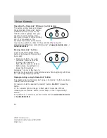 Предварительный просмотр 52 страницы Ford 2007 Taurus Owner'S Manual