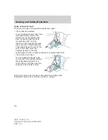 Предварительный просмотр 110 страницы Ford 2007 Taurus Owner'S Manual