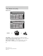 Предварительный просмотр 136 страницы Ford 2007 Taurus Owner'S Manual