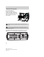 Предварительный просмотр 164 страницы Ford 2007 Taurus Owner'S Manual