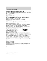 Предварительный просмотр 184 страницы Ford 2007 Taurus Owner'S Manual