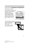 Предварительный просмотр 223 страницы Ford 2007 Taurus Owner'S Manual