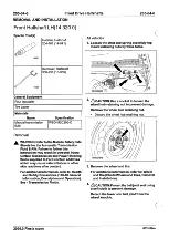 Preview for 158 page of Ford 2007 WQ Fiesta Repair Manual