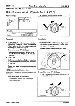 Preview for 170 page of Ford 2007 WQ Fiesta Repair Manual