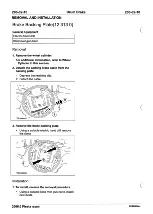 Preview for 216 page of Ford 2007 WQ Fiesta Repair Manual