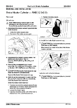 Preview for 262 page of Ford 2007 WQ Fiesta Repair Manual