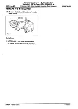 Preview for 765 page of Ford 2007 WQ Fiesta Repair Manual