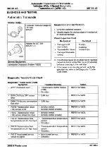 Preview for 1005 page of Ford 2007 WQ Fiesta Repair Manual