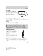 Предварительный просмотр 49 страницы Ford 2008 05+ Mustang Owner'S Manual