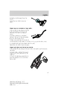 Предварительный просмотр 57 страницы Ford 2008 05+ Mustang Owner'S Manual