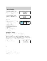 Предварительный просмотр 76 страницы Ford 2008 05+ Mustang Owner'S Manual