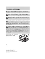 Предварительный просмотр 100 страницы Ford 2008 05+ Mustang Owner'S Manual