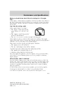 Предварительный просмотр 253 страницы Ford 2008 05+ Mustang Owner'S Manual