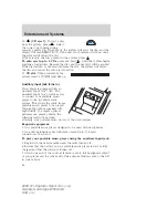 Предварительный просмотр 42 страницы Ford 2008 07+ Explorer Sport Trac Owner'S Manual