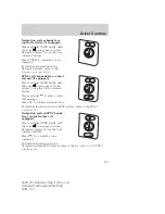 Предварительный просмотр 111 страницы Ford 2008 07+ Explorer Sport Trac Owner'S Manual