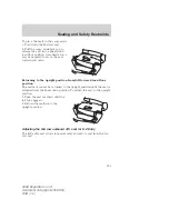 Предварительный просмотр 181 страницы Ford 2008 Expedition Owner'S Manual