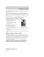 Предварительный просмотр 171 страницы Ford 2008 Explorer Sport Trac Owner'S Manual