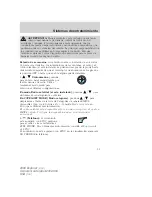 Предварительный просмотр 31 страницы Ford 2008 Explorer Owner'S Manual