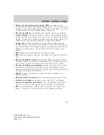 Предварительный просмотр 259 страницы Ford 2008 Explorer Owner'S Manual