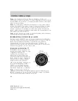 Предварительный просмотр 268 страницы Ford 2008 Explorer Owner'S Manual