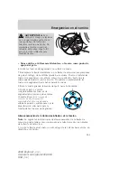 Предварительный просмотр 355 страницы Ford 2008 Explorer Owner'S Manual