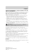 Предварительный просмотр 379 страницы Ford 2008 Explorer Owner'S Manual