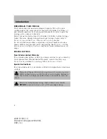 Preview for 6 page of Ford 2008 F-150 Owner'S Manual