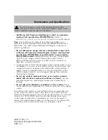 Preview for 353 page of Ford 2008 F-150 Owner'S Manual