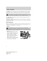 Preview for 6 page of Ford 2008 F-250 Supplement Manual