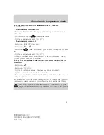 Предварительный просмотр 43 страницы Ford 2008 Mariner Hybrid Owner'S Manual