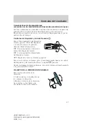 Предварительный просмотр 57 страницы Ford 2008 Mariner Hybrid Owner'S Manual