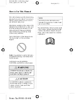 Preview for 2 page of Ford 2008 Ranger Owner'S Manual