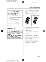 Preview for 211 page of Ford 2008 Ranger Owner'S Manual