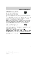 Предварительный просмотр 35 страницы Ford 2008 Sable Owner'S Manual