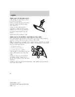 Предварительный просмотр 86 страницы Ford 2008 Sable Owner'S Manual