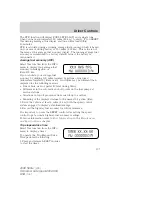 Предварительный просмотр 107 страницы Ford 2008 Sable Owner'S Manual