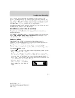 Предварительный просмотр 135 страницы Ford 2008 Sable Owner'S Manual