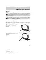 Предварительный просмотр 137 страницы Ford 2008 Sable Owner'S Manual