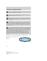 Предварительный просмотр 140 страницы Ford 2008 Sable Owner'S Manual